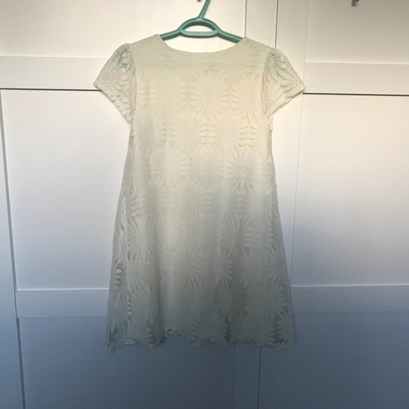 Kimchi Blue Cream Floral Lace Dress - Picture 6 of 14